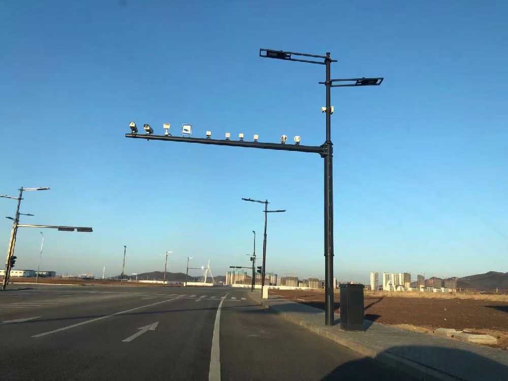 武汉市黑龙江佳木斯综合路灯杆项目